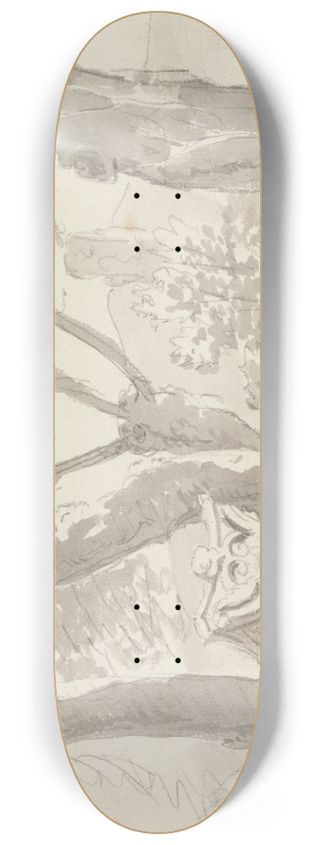 George Howland Beaumont - Mount Palatine 8.25 inch art skate deck