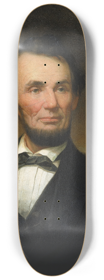 George H. Story - Abraham Lincoln 8.25 inch art skate deck