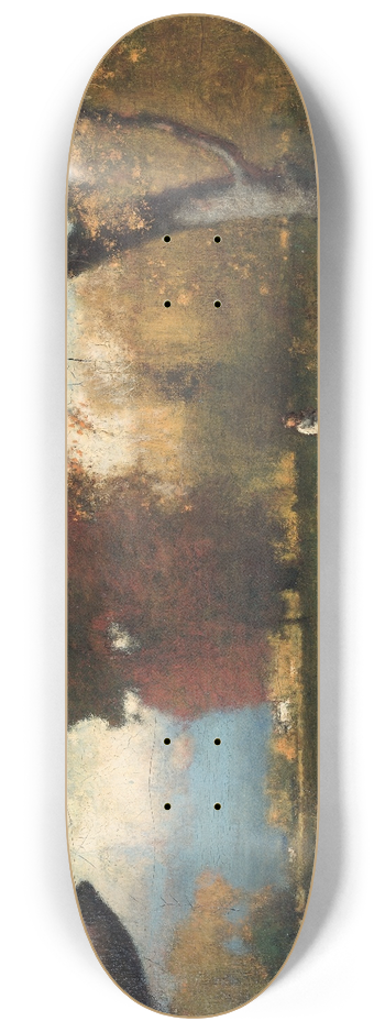 George Inness - Landscape 8.25 inch art skate deck