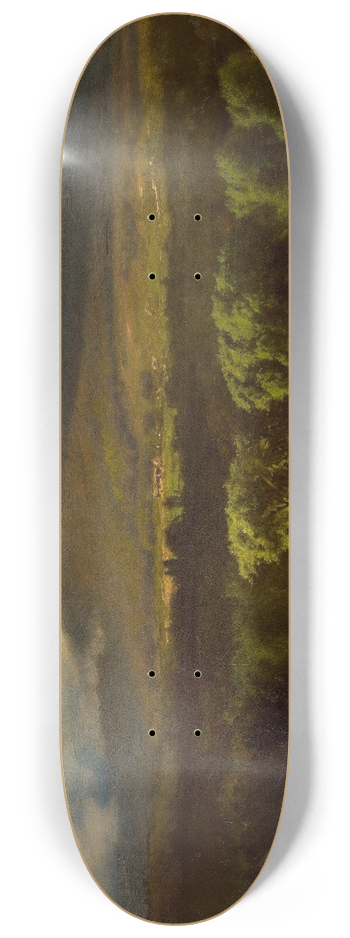 George Inness - Medway, Massachusetts 8.25 inch art skate deck