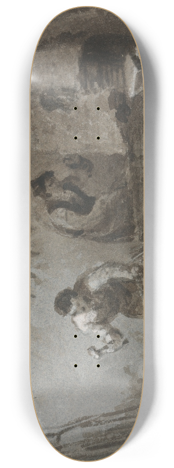 George Jones - The Blacksmith 8.25 inch art skate deck