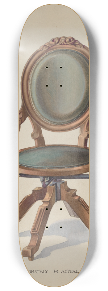 George Kirschner - Office Swivel Chair 8.25 inch art skate deck