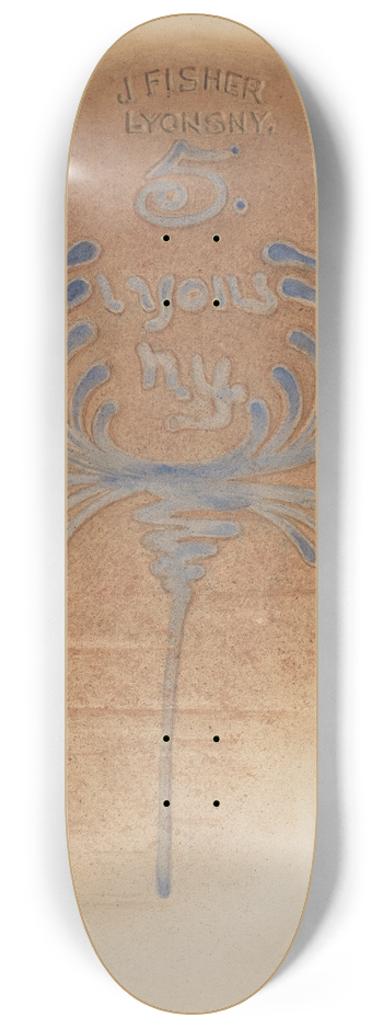 George Loughridge - Jug 8.25 inch art skate deck