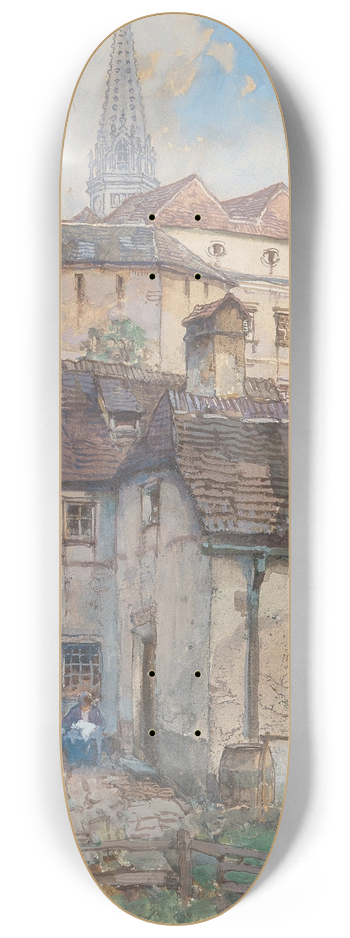 Fritz Lach - A motif from Steyr 8.25 inch art skate deck