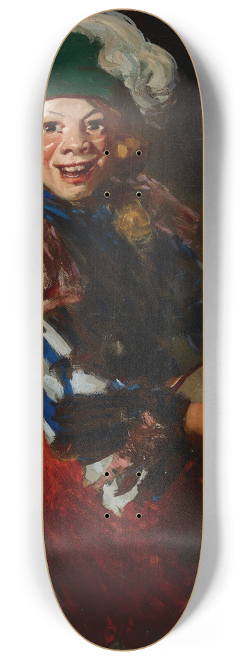 George Luks - New Years Shooter 8.25 inch art skate deck