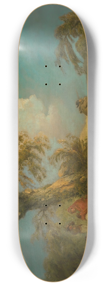 George Morland - The Storm 8.25 inch art skate deck