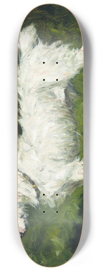 George Paice - Piper, A Jack Russell Terrier 8.25 inch art skate deck
