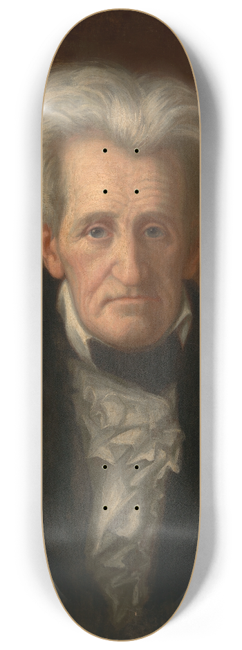 George Peter Alexander Healy - Andrew Jackson 8.25 inch art skate deck