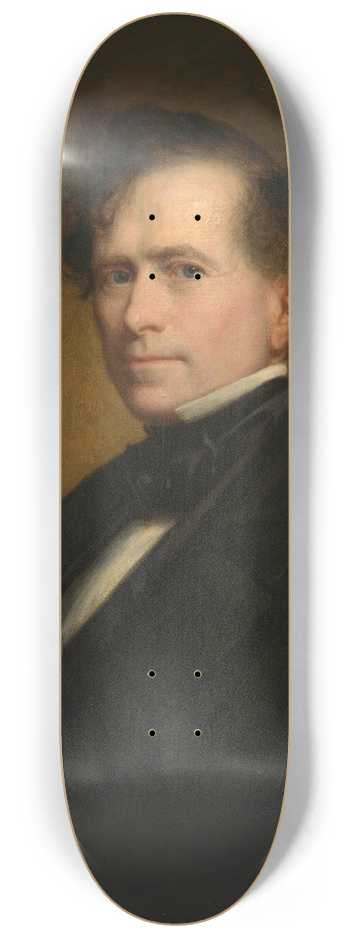 George Peter Alexander Healy - Franklin Pierce 8.25 inch art skate deck