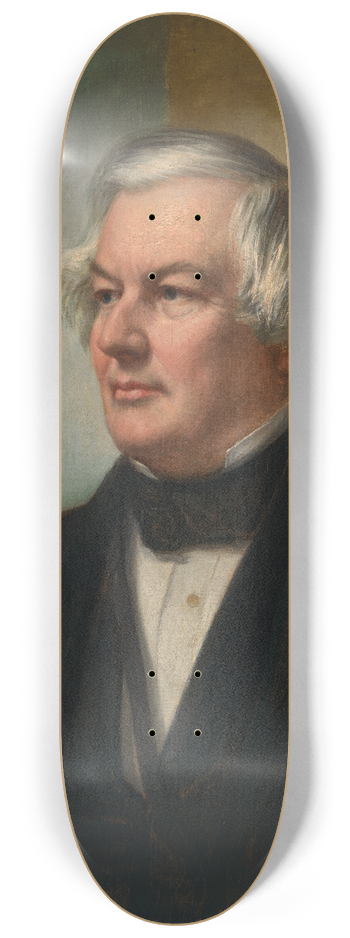 George Peter Alexander Healy - Millard Fillmore 8.25 inch art skate deck