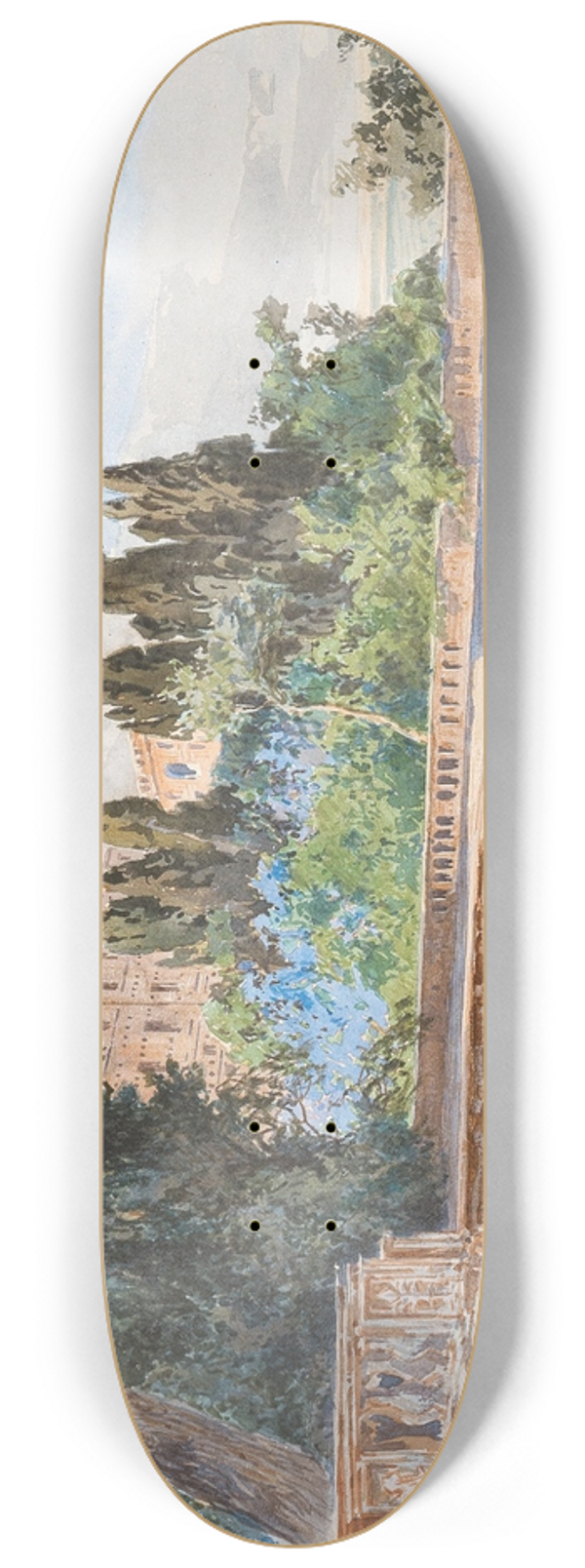 Fritz Lach - Tivoli, Rom 8.25 inch art skate deck