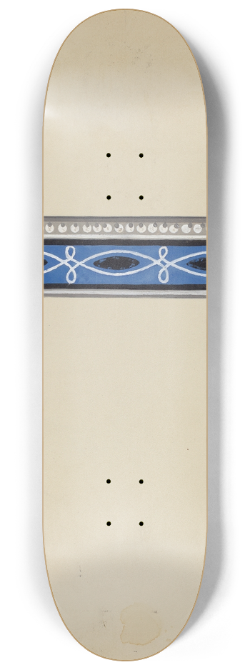 George Robin - Wall Paper Border 8.25 inch art skate deck