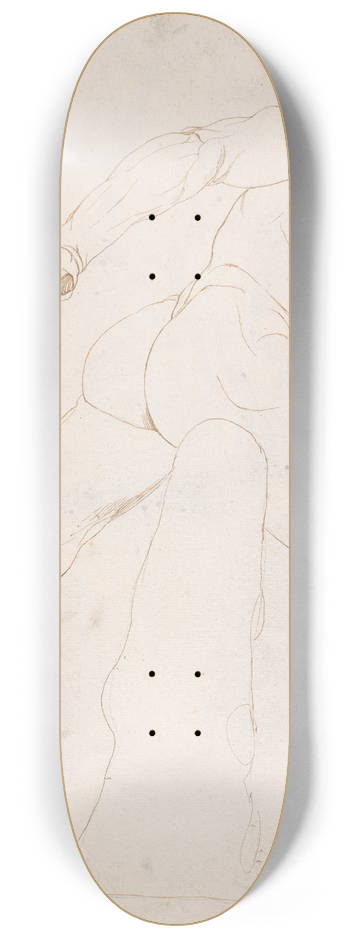 George Romney - Borghese Gladiator 8.25 inch art skate deck