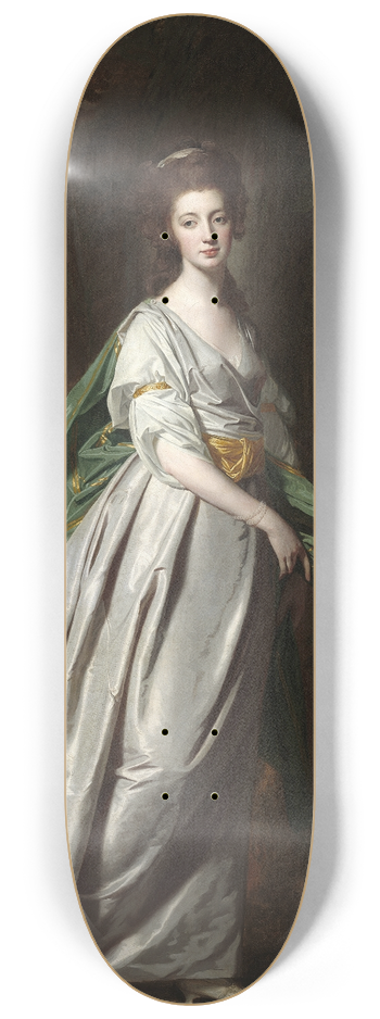 George Romney - Mrs. Thomas Scott Jackson 8.25 inch art skate deck