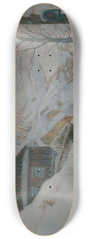 Fritz Pontini - Das Seebachtal bei Franzensbad 8.25 inch art skate deck