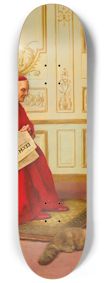 Georges Croegaert - Distractions 8.25 inch art skate deck