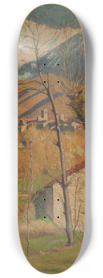 Georges Daniel de Monfreid - Le Canigou en hiver 8.25 inch art skate deck