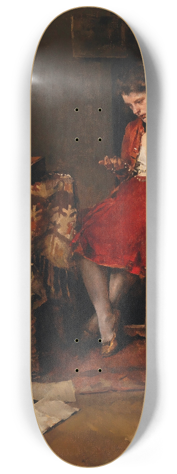 Fritz Rojka - The Prayer of the Rosary 8.25 inch art skate deck