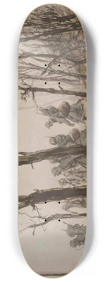 Georges Goursat (Sem) - Argonne 8.25 inch art skate deck