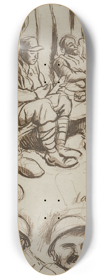 Georges Goursat (Sem) - Dans les sapes 2 8.25 inch art skate deck
