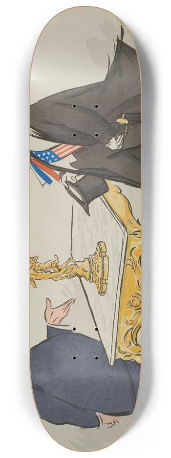Georges Goursat (Sem) - La coupe du tango ; M Boin, A de Fouquires 8.25 inch art skate deck