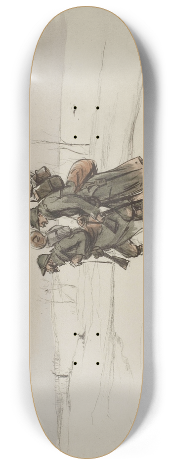 Georges Goursat (Sem) - Lorrain 8.25 inch art skate deck