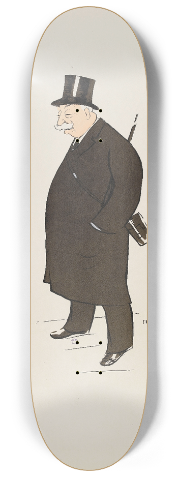 Georges Goursat (Sem) - M. Plazen 8.25 inch art skate deck