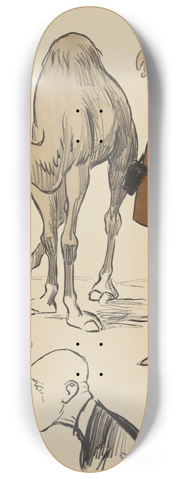 Georges Goursat (Sem) - Quel chameau ce Sem 8.25 inch art skate deck
