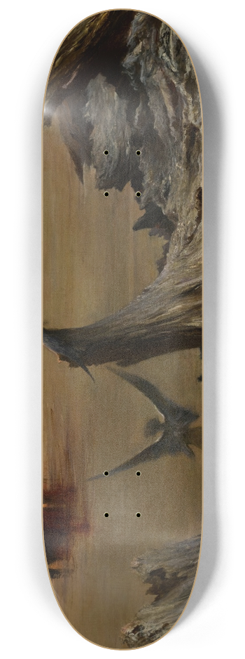Georges Jules Victor Clairin - La chimre  lile de Sarah Bernhardt 8.25 inch art skate deck