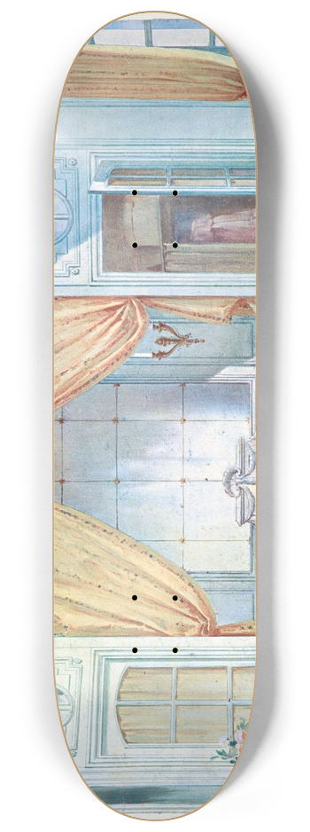 Georges Rmon - Salle de bains Louis XVI. 8.25 inch art skate deck