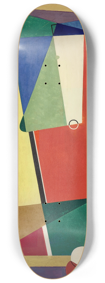 Georges Valmier - Composition 8.25 inch art skate deck