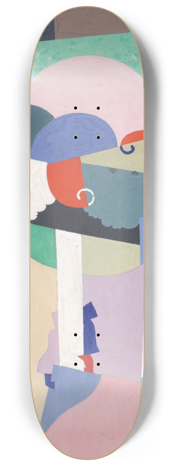 Georges Valmier - Composition (No.7888) 8.25 inch art skate deck