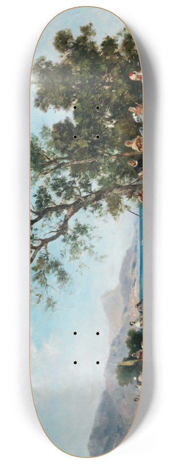 Georges Washington - La Rencontre des Cavaliers 8.25 inch art skate deck