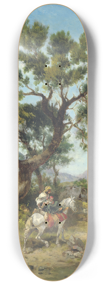 Georges Washington - Warriors At Rest 8.25 inch art skate deck