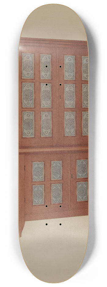 George V. Vezolles - Shaker Tin Safe 8.25 inch art skate deck
