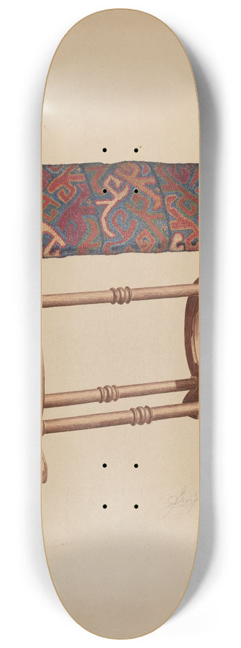 Georgine E. Mason - Foot Rest 8.25 inch art skate deck