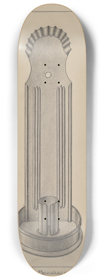 Gerald Bernhardt - Wall Sconce 8.25 inch art skate deck