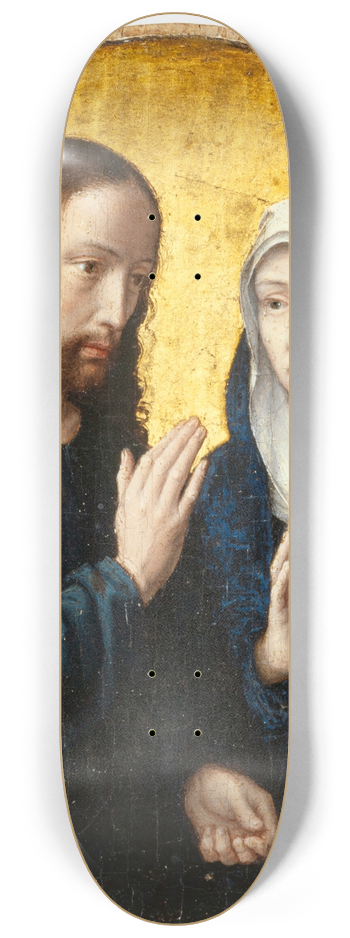 Gerard David - Christ Taking Leave of His Mother 8.25 inch art skate deck