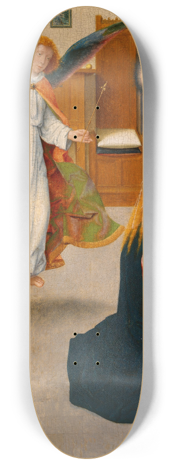 Gerard David - The Annunciation 8.25 inch art skate deck