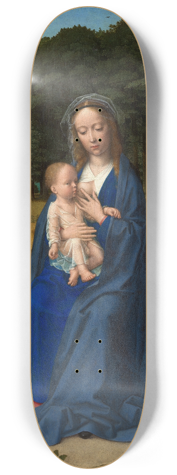 Gerard David - The Rest on the Flight into Egypt 8.25 inch art skate deck