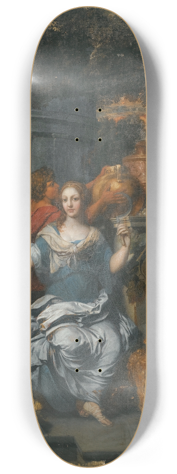 Gerard de Lairesse - A Sacrifice To Pales 8.25 inch art skate deck