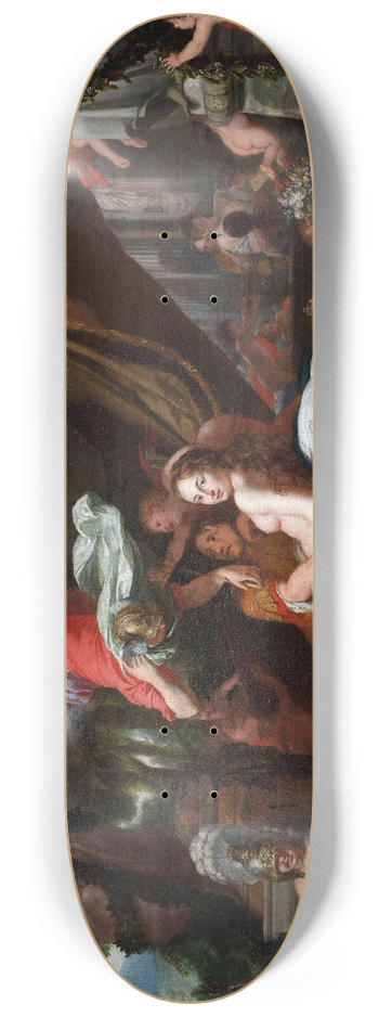 Gerard de Lairesse - Hermes Ordering Calypso To Release Odysseus 8.25 inch art skate deck