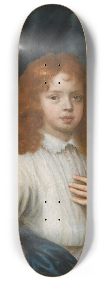 Gerard Soest - Portrait Of A Boy 8.25 inch art skate deck