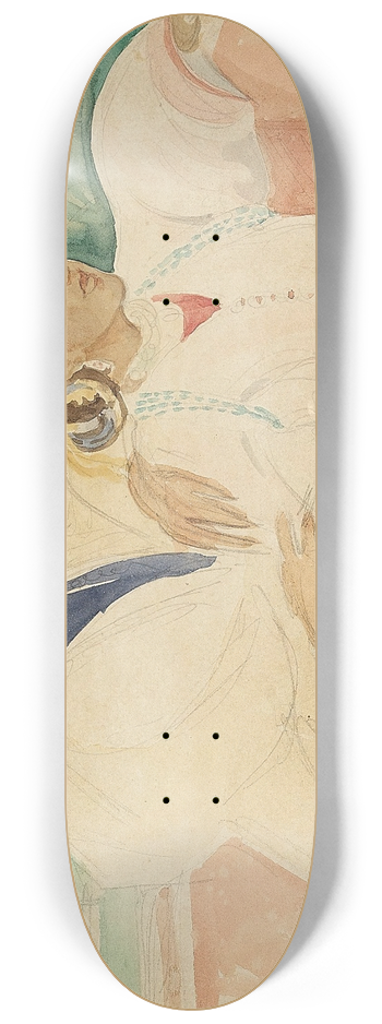 Gerda Wegener - Marokkansk par 8.25 inch art skate deck