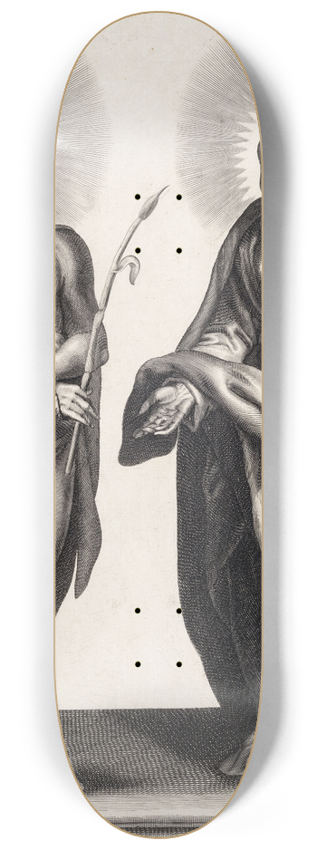 Gerhard Altzenbach - Jesus og Maria 8.25 inch art skate deck