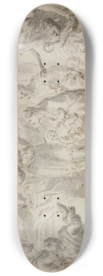Gerolamo Brusaferro - Prsentationen i templet 8.25 inch art skate deck