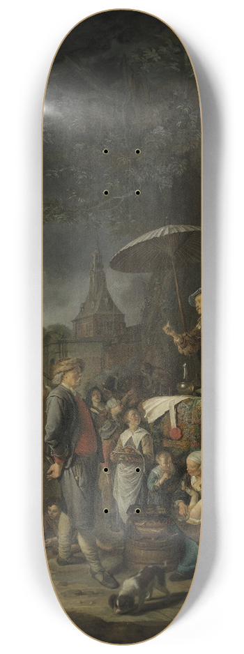 Gerrit Dou - The Quack 8.25 inch art skate deck