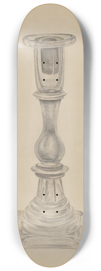 Gertrude Lemberg - Candlestick 8.25 inch art skate deck