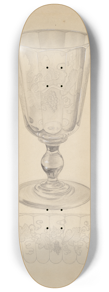 Gertrude Lemberg - Goblet 8.25 inch art skate deck