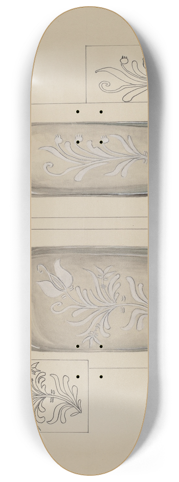 Gertrude Lemberg - Liquor Bottle 8.25 inch art skate deck